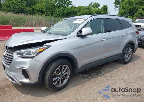 2017 Hyundai Santa Fe Se из США, поврежденный, VIN KM8SM4HF7HU179649